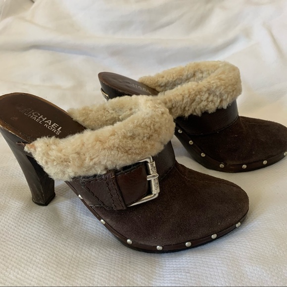 Vintage Michael Kors Heeled Clogs size 9 - Picture 4 of 11